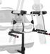 VEVOR Skiboard Snowboard Dakdrager voor Maximaal 6 Paar Ski'S/4 Snowboards, Afsluitbare Skidakdrager Met Rubberen Vulling en Veiligheidsriem, Skidrager, Drager voor Op De Trekhaak