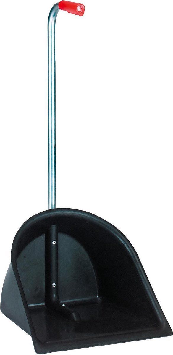 Kerbl schep zwart, 75 cm