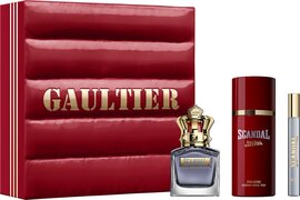 Jean Paul Gaultier Scandal pour Homme Giftset - 50 ml eau de toilette spray + 10 ml eau de toilette tasspray + 150 ml deospray - cadeauset voor heren gift set