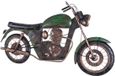 Haku Wandkapstok - Groen/Metaal - 96x9x53 cm