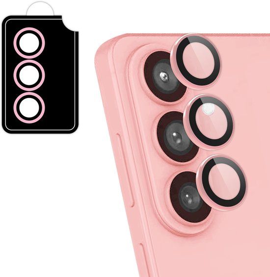 imoshion Camera Lens Protector - Geschikt voor Samsung Galaxy S26/Samsung Galaxy S26 Plus - 2 Pack - Roze