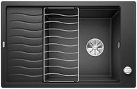 Blanco ELON XL 6 S-F Silgranit spoelbak, 770x490 mm, met afvoerbediening en toebehoren, InFino, antraciet