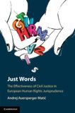 Just Cambridge University Press Just Words