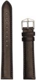 Hirsch Horlogeband - Merino Zwart - Leer - 20mm