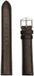 Hirsch Horlogeband - Merino Zwart - Leer - 20mm
