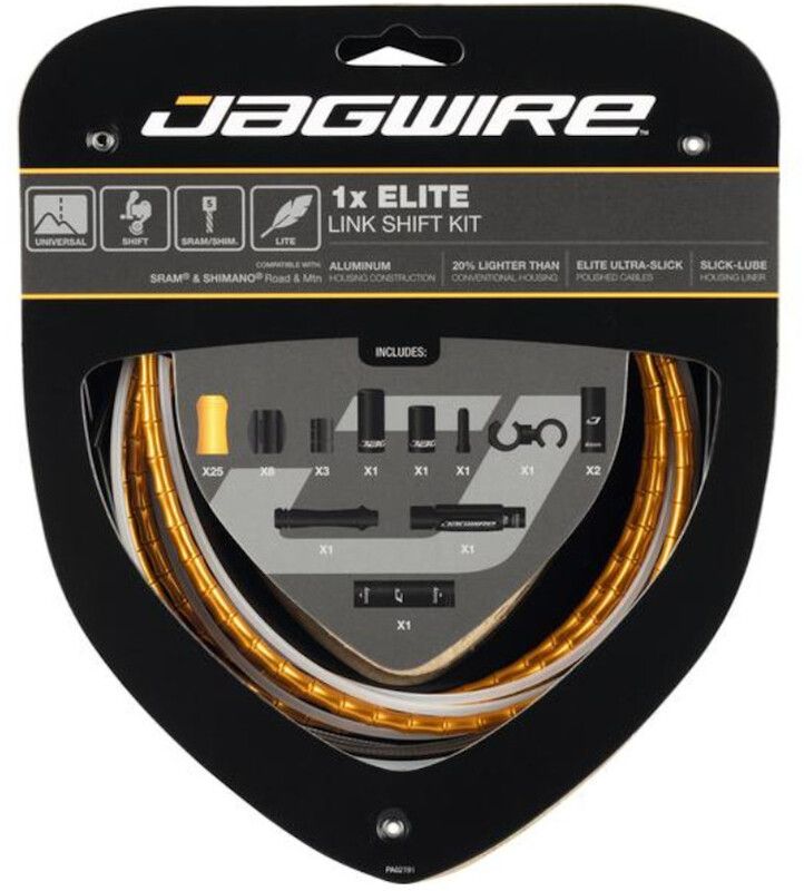 Jagwire 1X Elite Link Schakelkabel Set - Gold