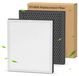 Solidchoice - 2 Pièces Filtre de Remplacement pour Purificateur d'Air H13 HEPA avec Charbon Actif