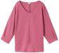 Tom Tailor - Dames T-shirt - Roze Fluweel - Maat S