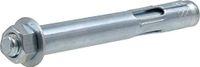 The Hillman Group 370808 Hex Head Sleeve Anker, 1/2 X 4-Inch, 25-Pack