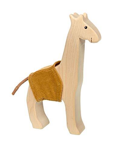 Sigikid 39393 Houten giraffe, Cudly Wudly dierenfiguur van hout