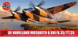 Airfix Modelbouwpakket Vliegtuigen - 04070 de Havilland DH.98 Mosquito B.XVI/B.35/TT.35 WWII - Brits Propellervliegtuig Plastic - 1:72 - Modelbouw