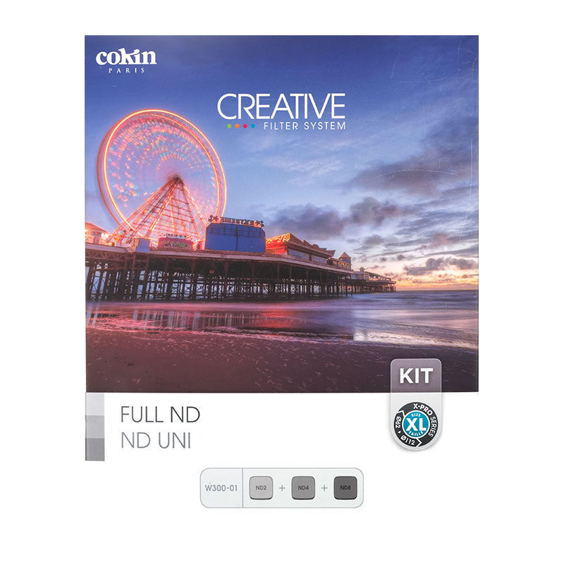 Cokin Creative 3 Full ND Filters Kit W300 01 XL Serie