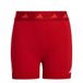 adidas meisjes Techfit Short Leggings Tights, team power red 2/bright red/white, 5-6 Years