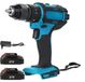 StarTech Borstelloze slagmoersleutel - Accuboormachine met slagfunctie - 520 Nm koppel - 2 accu's - Geschikt voor bouw, montage en kluswerkzaamheden
