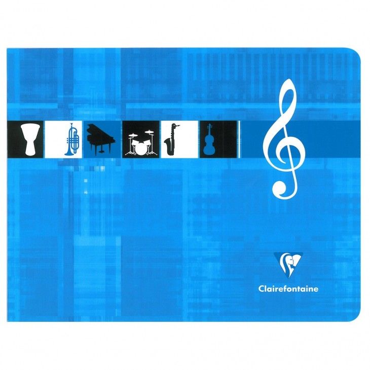 Clairefontaine 3754C - A5 Notebook - 24 Sheets - Assorted Colors