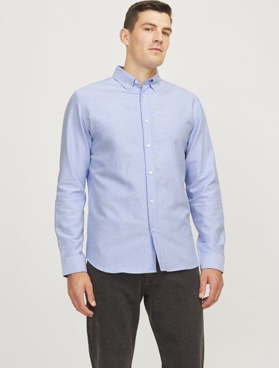 JJ REBEL JREBOSCAR SHIRT LS NOOS Heren Overhemd