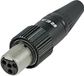 Rean AV RT4FCT-B Miniatuur-XLR-connector Bus, recht Aantal polen: 4 Zwart 1 stuk(s)
