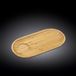 Wilmax Planche de présentation en bambou 30,5x15 cm Naturel WL-771119/A