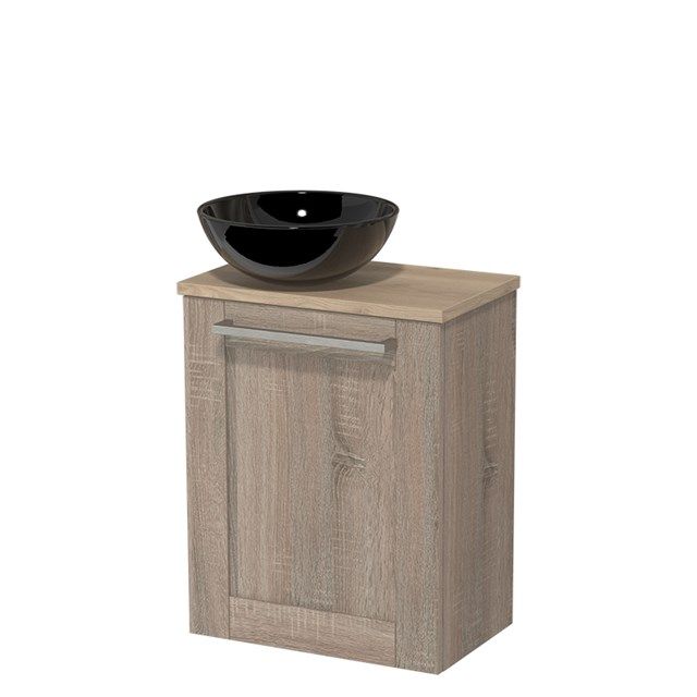 Maxaro Modulo Toiletmeubel 41 cm Lichtbruin Eiken