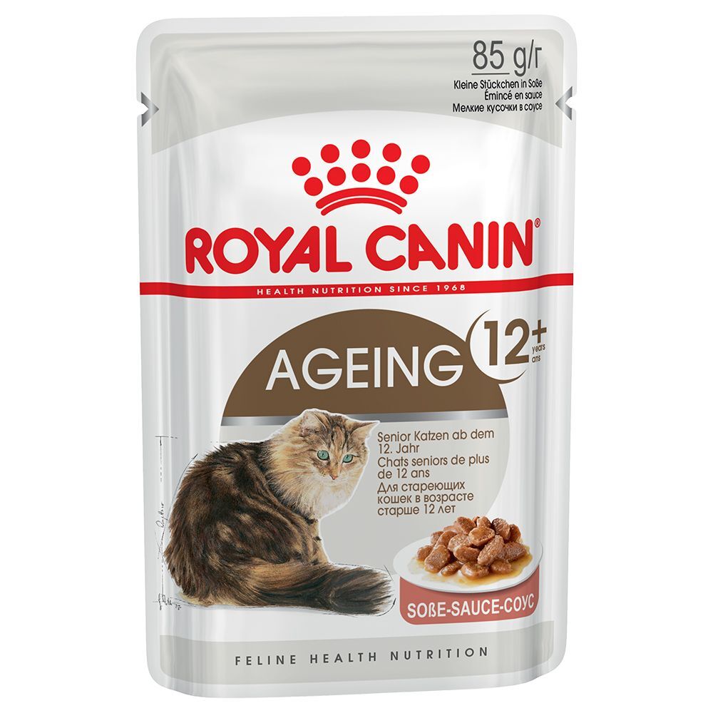 Royal Canin 48 x 85 g Kattenvoer Ageing 12 in Saus