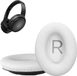 kwmobile 2x oorkussens wit voor Bose QuietComfort 45 / QC45 / SC