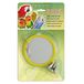Arquivet spiegel geel met bel 12 x 8 x 2 cm