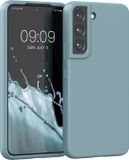 kwmobile hoesje geschikt voor Samsung Galaxy S22 - Hoesje met siliconen coating - Smartphone case in antieksteen