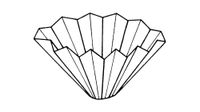 neoLab E-1417 vouwfilter kwalitatief, 3 hw, 185 mm diameter (verpakking van 100 stuks)