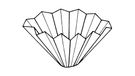 neoLab E-1417 vouwfilter kwalitatief, 3 hw, 185 mm diameter (verpakking van 100 stuks)