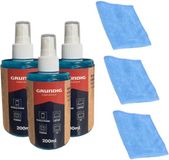 Grundig - Schermreinigingsspray - 3 x 200 ml - Inclusief Reinigingsdoek