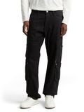 Tom Tailor Denim TTWAYLEN RELAXED cargo jeans - Maat 29/32 - dark stone black black denim