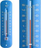 TFA Dostmann Thermometer - Binnen & Buiten - Metaal - Blauw