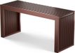 Bamboe Zitbank - Houten Bank - 90 x 33 x 43 cm - Bruin