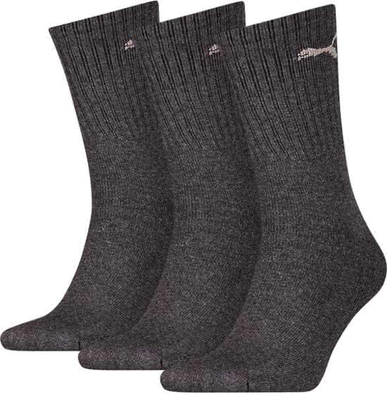PUMA Sportsokken - SPORT 3 paar - Unisex - Maat 43 anthracite