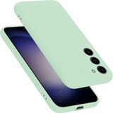 Cadorabo Hoesje geschikt voor Samsung Galaxy S23 in LIQUID LICHT GROEN