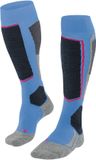 FALKE SK2 skisokken dames blauw - maat 35-36