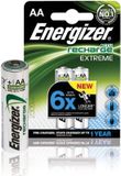 Energizer AAA 2400 mAh NiMH Oplaadbare Batterijen (2 stuks)