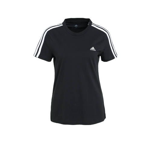 Adidas Performance Sport T-shirt Zwart/Wit - Katoen - Maat: 2021 - 4064044760739