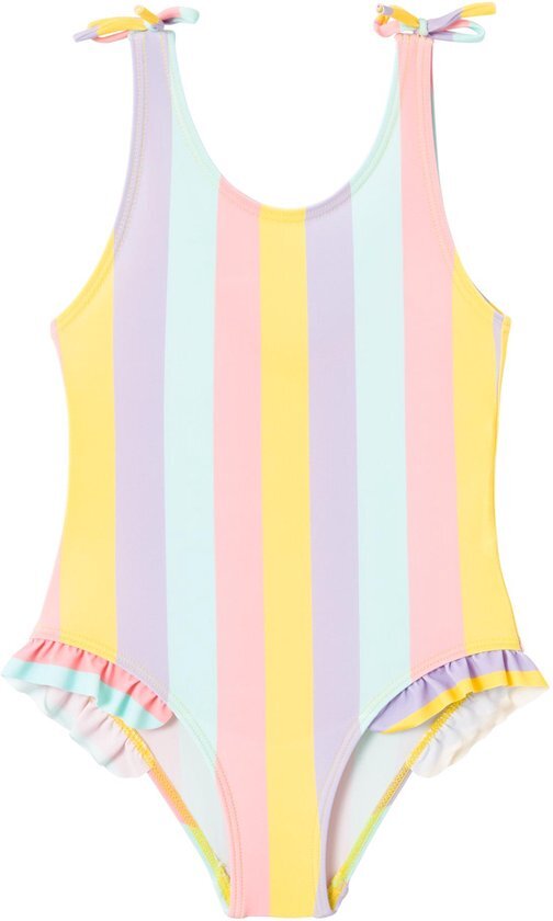 NAME IT NMFZULLE SWIMSUIT BOX Meisjes Zwemkleding - Maat 110/116