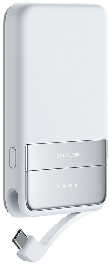 EcoFlow RAPID magnetische Qi2 powerbank 5.000 mAh - Lichtblauw