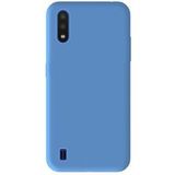 Samsung Galaxy A01 hoesje - Siliconen mat - Bleu Ciel