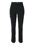 Columbia Dames rug schoonheid warme softshell broek, softshell wandelbroek, zwart, W4/R