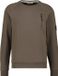 Alife and Kickin FabioAK A French Terry Sweatshirt Bruin Lange Mouw Katoen Mannen Regular Fit Maat S
