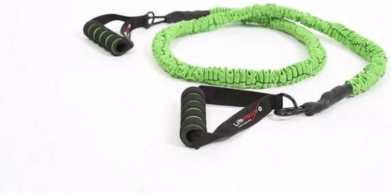 Lifemaxx Power tube level 3 - Weerstandsband - groen