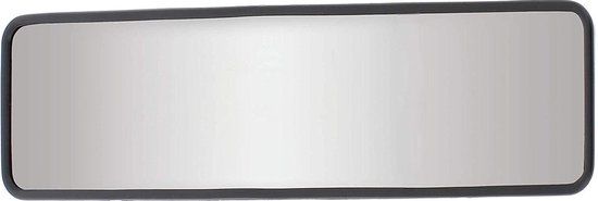 Car Plus Achteruitkijkspiegel Panorama 25 x 6,5 cm Glas Zilver
