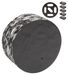 Silencers for round ventilation ducts, 100 mm
