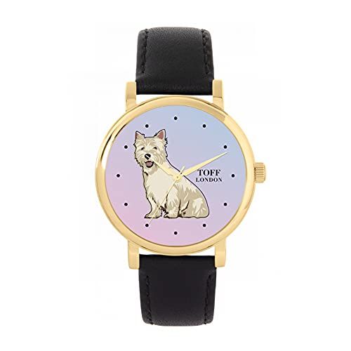 Toff London West Highland Terrier Hondenhorloge - 5059656809050