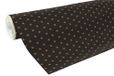Clairefontaine 201339C - Een Rol Cadeaupapier - Alliance Papier 60g - Formaat: 50x0,70m - Motief: Gouden Sterren, Zwarte Achtergrond