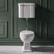 Hudson Reed Elizabeth Cuvette WC rétro avec réservoir semi-bas et abattant - Pack Complet Ancien