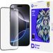 Lito Film de protection d'écran D+ Pro pour Apple iPhone 16 Pro Max, Verre trempé, Collage complet, Noir